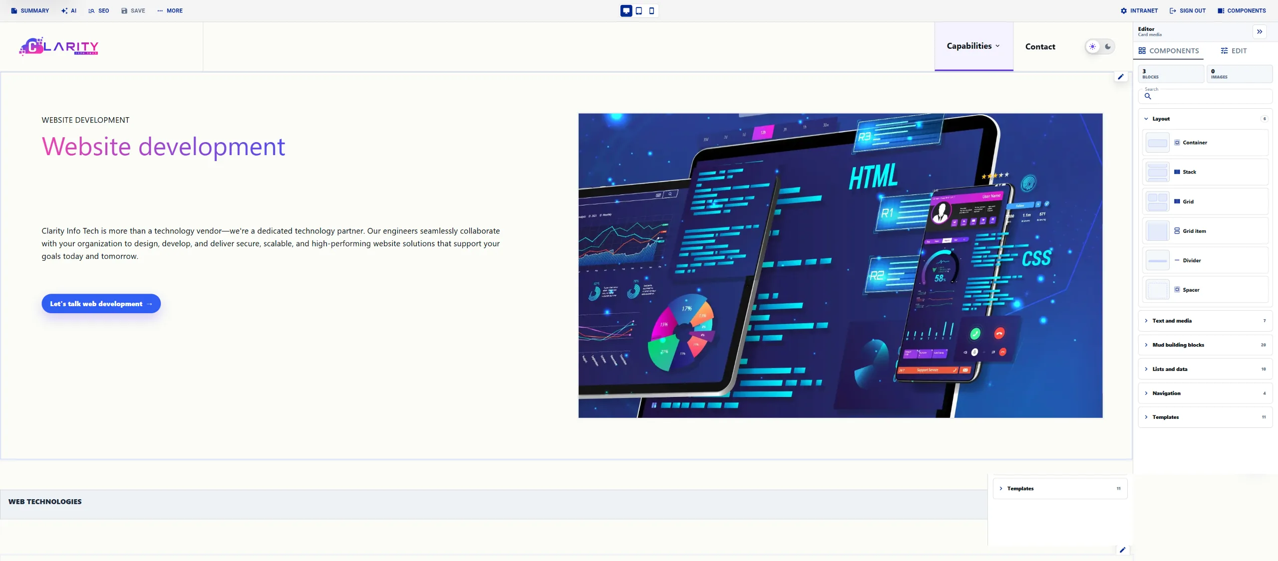 Content Management Systems (CMS)